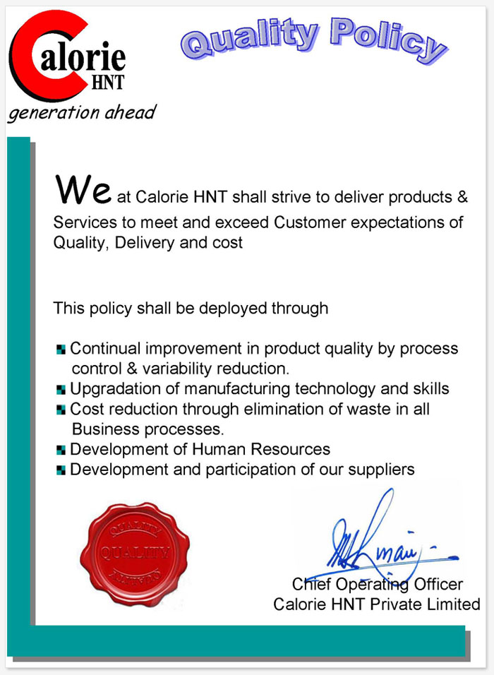 Calorie HNT Private Limited
